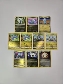 Lot of 10 Bagon Shelgon Salamence Pokemon Card Collection Rare Reverse Holo - Image 4