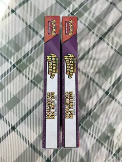 Pokemon TCG Ascended Heroes First Partner Deluxe Pin Collection New/Sealed x 2 - Image 4