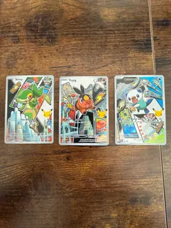 Pokemon TCG Series 2 First Partner Illustration Collection Gen 5 Unova FULL SET - Image 1