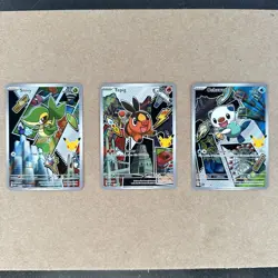 Pokemon TCG Series 2 First Partner Illustration Collection Gen 5 Unova FULL SET - Image 1