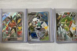 Pokemon TCG Series 2 First Partner Illustration Collection Gen 5 Unova FULL SET - Image 1