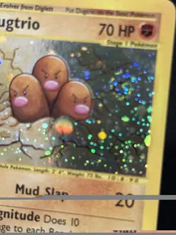 🌀SWIRL🌀 Pokemon TCG Dugtrio Expedition Base Set Holo Rare Card 10/165 - Image 2
