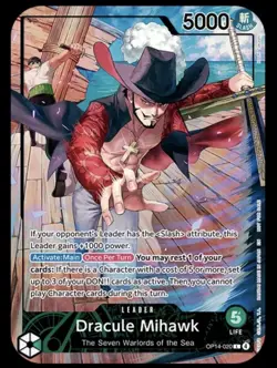 PSA x ONE PIECE Dracule Mihawk Exclusive Promo Card OP14-020 2026 July *PreSale - Image 2