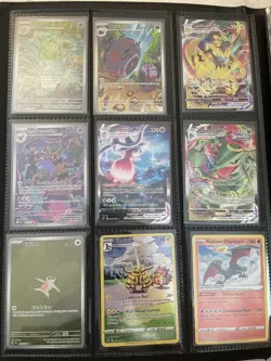 Pokemon Modern Ultra Rare Lot With Binder 100+ Cards (IR, Gallery, Full Art) NM - Image 2