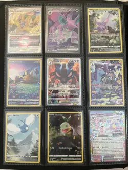 Pokemon Modern Ultra Rare Lot With Binder 100+ Cards (IR, Gallery, Full Art) NM - Image 4
