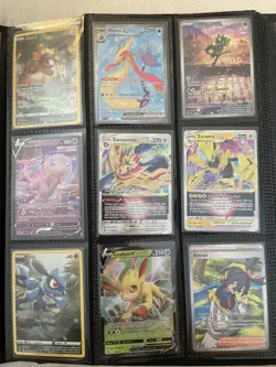 Pokemon Modern Ultra Rare Lot With Binder 100+ Cards (IR, Gallery, Full Art) NM - Image 5