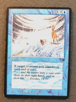Part Water Legends PLD Blue Uncommon MAGIC THE GATHERING MTG CARD.... (DS3D1P8) - Image 1