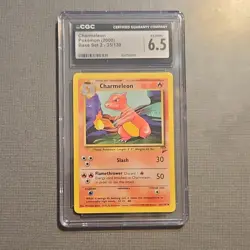 CGC Graded Pokemon 3-Card Lot Charmeleon Base Set 2 Vivillon, Espathra Holo JP - Image 2