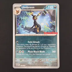 Pokemon TCG Card Umbreon 130/197 Obsidian Flames Gamestop Stamped - NM - Image 1