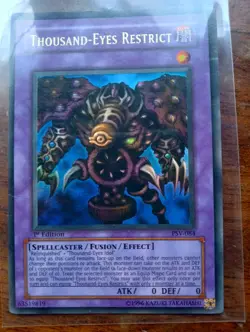 YuGiOh Cards - Thousand-Eyes Restrict - PSV-084 - 1st Edition - Lightly Played - Image 1