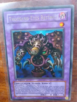 YuGiOh Cards - Thousand-Eyes Restrict - PSV-084 - 1st Edition - Lightly Played - Image 2