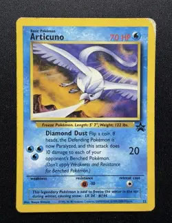 Articuno 22 Wizards Black Star Promo Pokemon Card - Image 1
