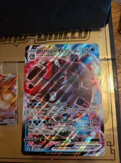 Blastoise VMAX SWSH103 Holo Promo Sword & Shield Promo Pokemon Jumbo Card NM - Image 1