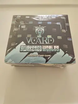 GS Awakened Worlds VCard Trading Card Game Factory Sealed Box Unlimited Edition - Image 1