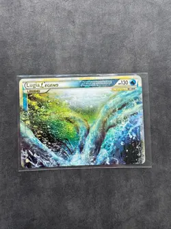Pokemon Card HeartGold SoulSilver #113/123 Lugia Legend (Top) - VERY GOOD - Image 1