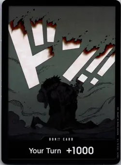 DON!! Card Set Vol. 11 (Luffy and Ace) The Time of Battle Foil NM A13 - Image 1