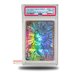 Son Goku FB01-139 - Super Alt Art GDR - Dragon Ball Card Game Fusion - PSA 10 - Image 1