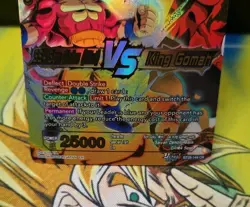 Bandai Dragon Ball Super Card Game SS4 Son Goku VS King Gomah BT28-144 CR - Image 3