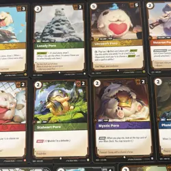 Riftbound TCG Starter Basic Poro Card Collection Lot Of 11 New Mint Condition - Image 3