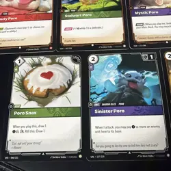 Riftbound TCG Starter Basic Poro Card Collection Lot Of 11 New Mint Condition - Image 5