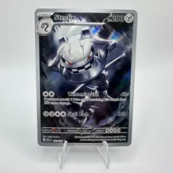 Pokemon Steelix 150/132 Mega Evolution Illustration Rare IR Holo TCG Card - Image 1