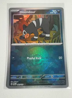 Pokemon TCG Houndour 062/131 Holo & Houndoom V 178/189 2-Card Lot 2020 EN - Image 2