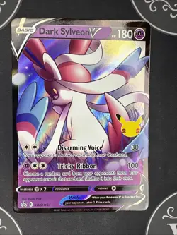 Dark Sylveon V SWSH134 SWSH: Sword & Shield Promo Cards Holo NM+Free Shipping - Image 1
