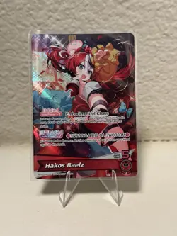 Hakos Baelz OSR Weiss Schwarz Ayakashi Vermilion hBP06-005 Hololive English Card - Image 1