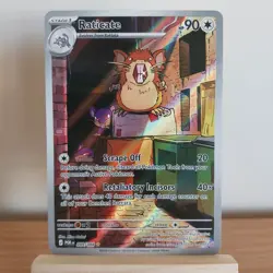 Pokemon TCG Raticate 099/088 Perfect Order Illustration Rare Holo Foil Card #1H - Image 1
