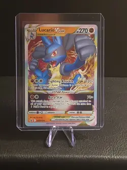 Lucario VSTAR SWSH214 SWSH: Sword & Shield Promo Cards Holo - Image 1