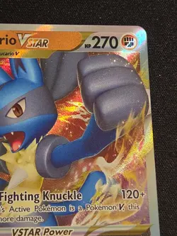 Lucario VSTAR SWSH214 SWSH: Sword & Shield Promo Cards Holo - Image 3
