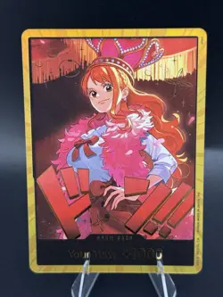 DON!! Card (Nami) (Gold) Extra Booster: One Piece Heroines Edition Foil - Image 1