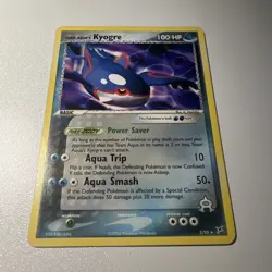 Pokemon Team Aqua's Kyogre 3/95 Team Magma vs Team Aqua Non-Holo Rare Card - Image 2