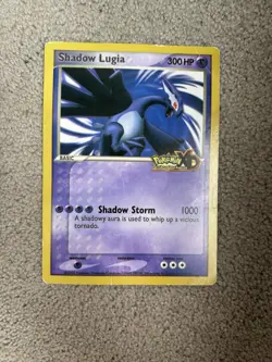 2005 Shadow Lugia Nintendo JUMBO Card - Gale Darkness Pokemon Promo - Image 1