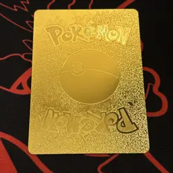 Charizard GX HP250 Wing Attack Gold Foil Fan Art Collector Card NM! - Image 2