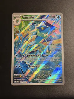 Pokemon Frogadier 089/086 Holo Illustration Rare Chaos Rising Pokemon Near Mint - Image 1
