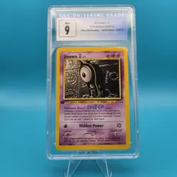 Unown A Non-Holo #33 1st Edition Neo Discovery 2001 Pokemon CGC 9 😈 - Image 1