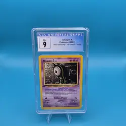 Unown A Non-Holo #33 1st Edition Neo Discovery 2001 Pokemon CGC 9 😈 - Image 2
