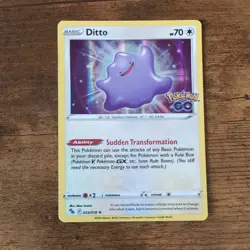 Ditto Holo 053/078 💎 Mint 💎 Pokemon GO Holo Card - Image 1