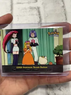 EP25 Pokemon Scent-Station Topps Series 2 Non Holo Team Rocket Jesse James NM - Image 2