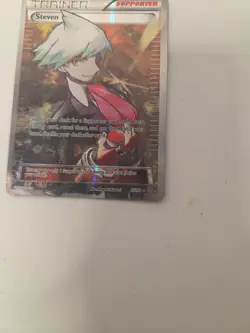 Pokemon Steven Trainer full art XY Ancient Origins 95/98 - Image 4
