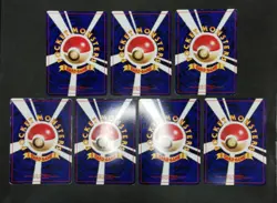 Pokemon card LOT 28 Dark set Old Back Non holo Japanese Machoke Vaporeon Muk etc - Image 4