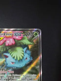 Pokemon TCG - Venusaur and Snivv GX Tag team SM229 - English Promo Yuka Morii - Image 3