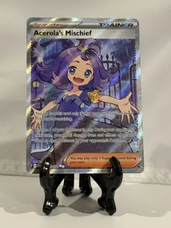 Acerola's Mischief 165/132 Mega Evolution Pokemon Full Art Trainer - Image 1