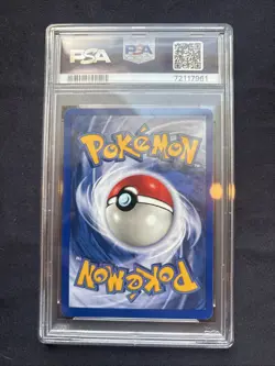 1999 Pokemon Base Set Blastoise #2 Holo Rare English PSA 8 NM-MT - Image 2