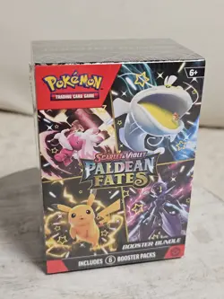 Pokemon TCG Scarlet & Violet Paldean Fates Booster Bundle Box 6 Packs English - Image 2