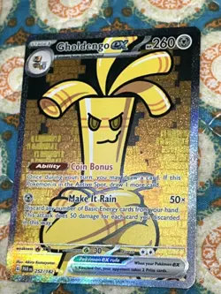 The Pokemon Company Gholdengo ex 252/182 SV04 Paradox Rift Hyper Rare Holo Eng - Image 2
