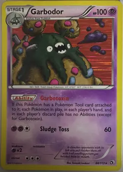 Garbodor - 68/113 - Holo Rare - Black & White: Legendary Treasures Pokemon - Image 1