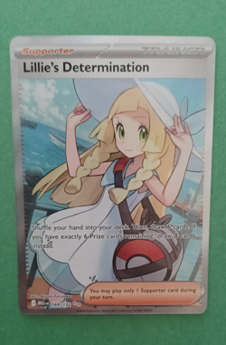 Pokemon Mega Evolution 169/132 Lillie's Determination Ultra Rare - Image 1