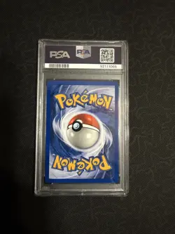 Pokemon Jumpluff 7/111 Neo Genesis Unlimited Holo Rare Graded PSA 8 - Image 2